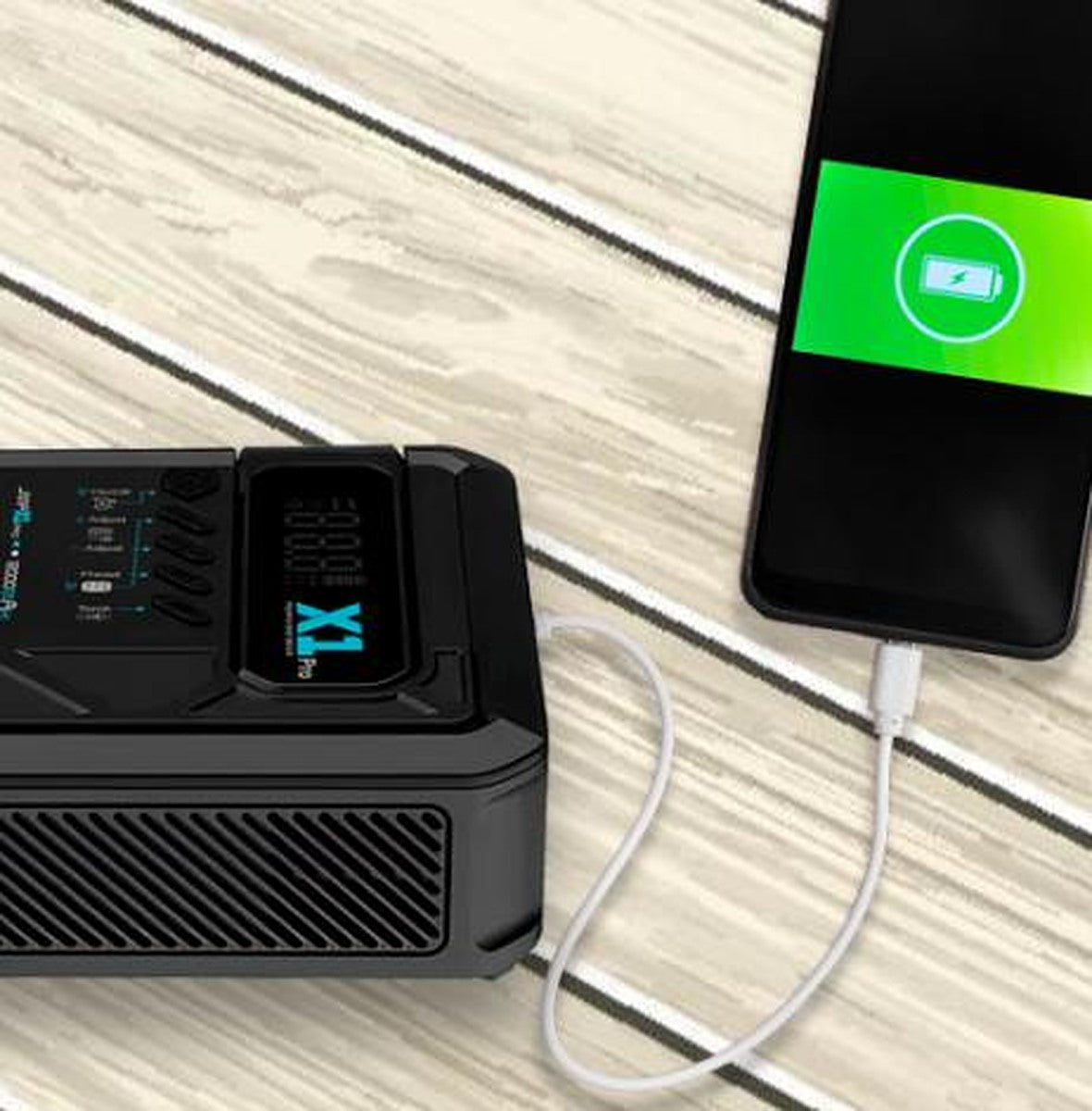 Keep your phone powered.